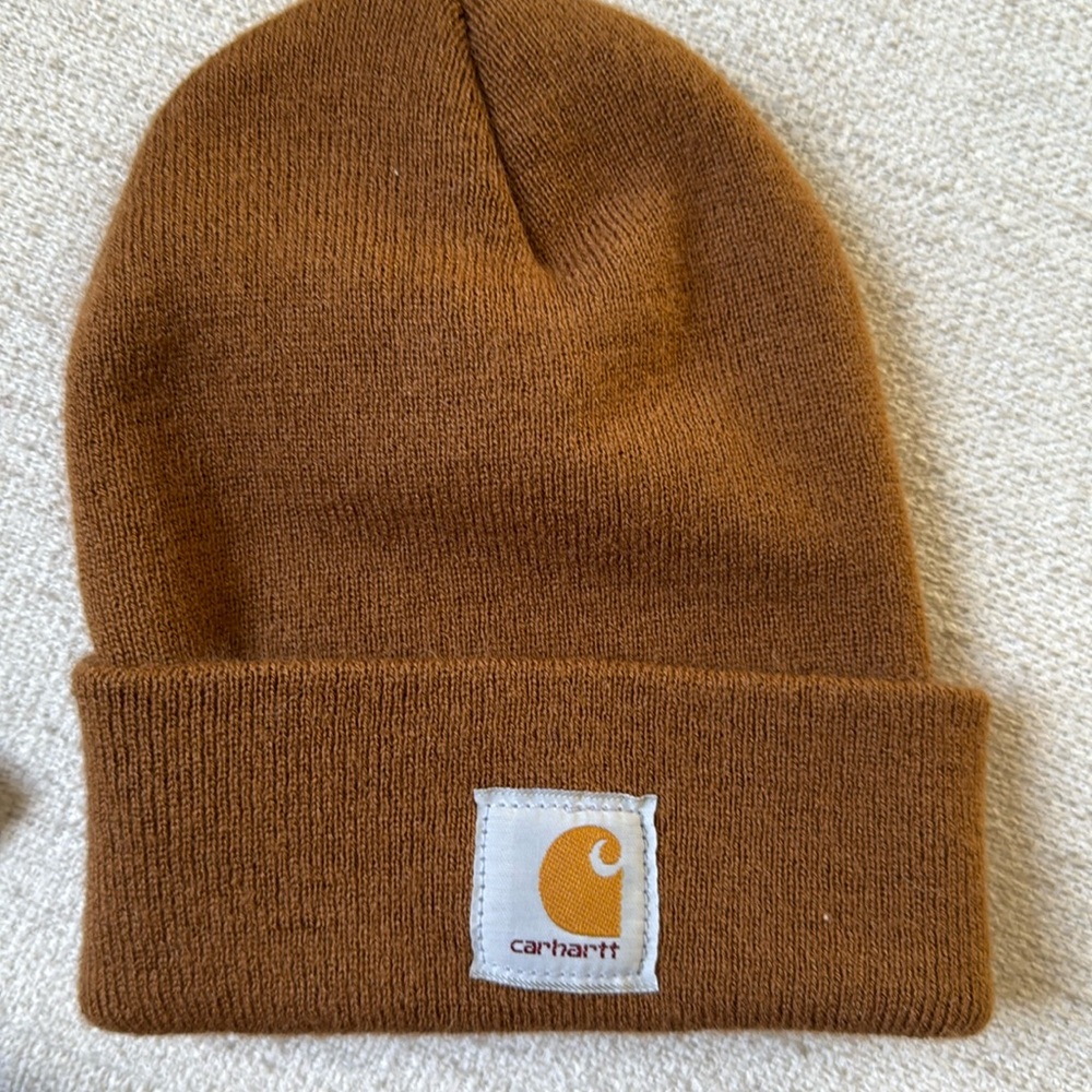 Brown‎ Unisex Carhartt Knit Cuffed Beanie Hat Winter Cap for Men and Women